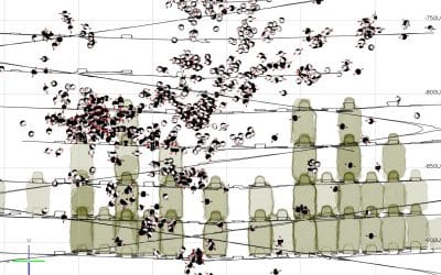 Using Microseismic Data to Identify Weak Geological Features